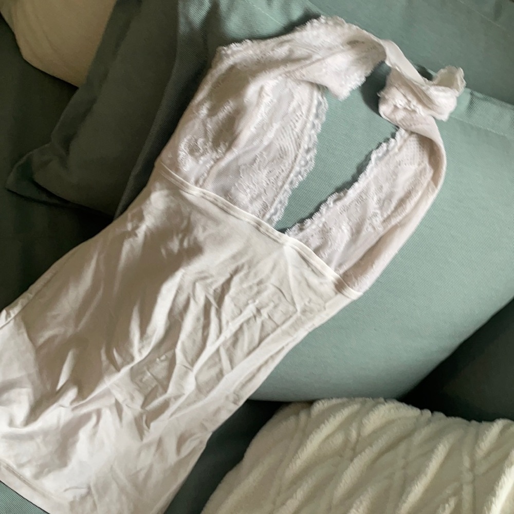 Xs white dress